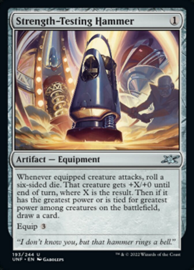 Strength-Testing Hammer [Unfinity] - Trinity Hobby
