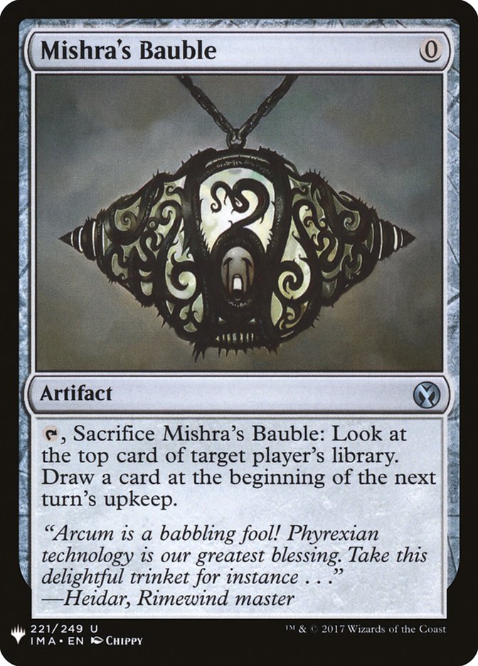 Mishra's Bauble [Mystery Booster] - Trinity Hobby