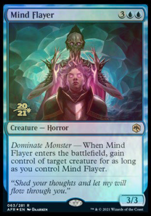 Mind Flayer [Dungeons & Dragons: Adventures in the Forgotten Realms Prerelease Promos] - Trinity Hobby