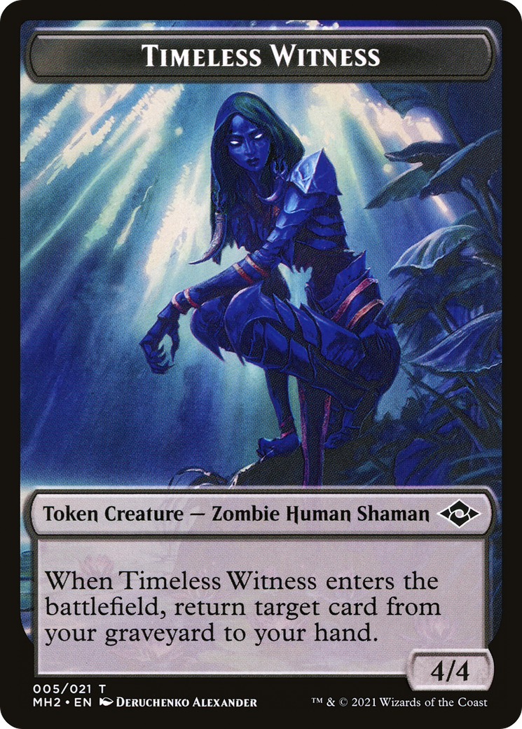 Timeless Witness  [Foil]  (MH2-005) - [Modern Horizons 2 Tokens] - Trinity Hobby