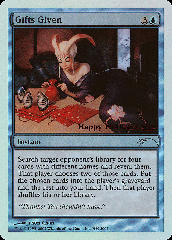Gifts Given [Happy Holidays] - Trinity Hobby