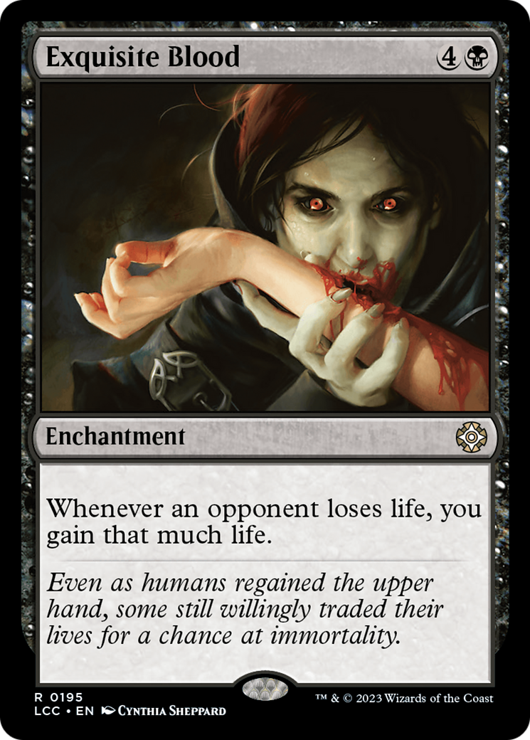 Sang exquis [Les cavernes perdues du commandant d'Ixalan] 