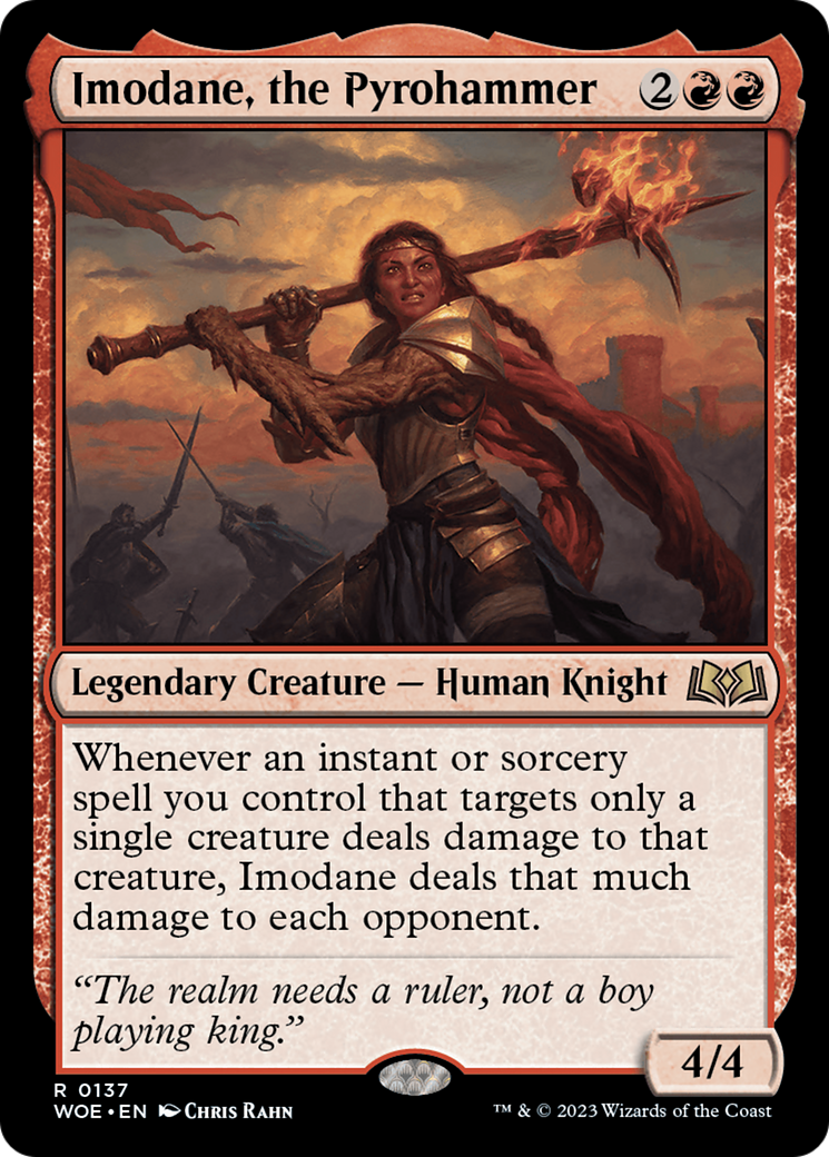 Imodane, the Pyrohammer [Wilds of Eldraine] - Trinity Hobby