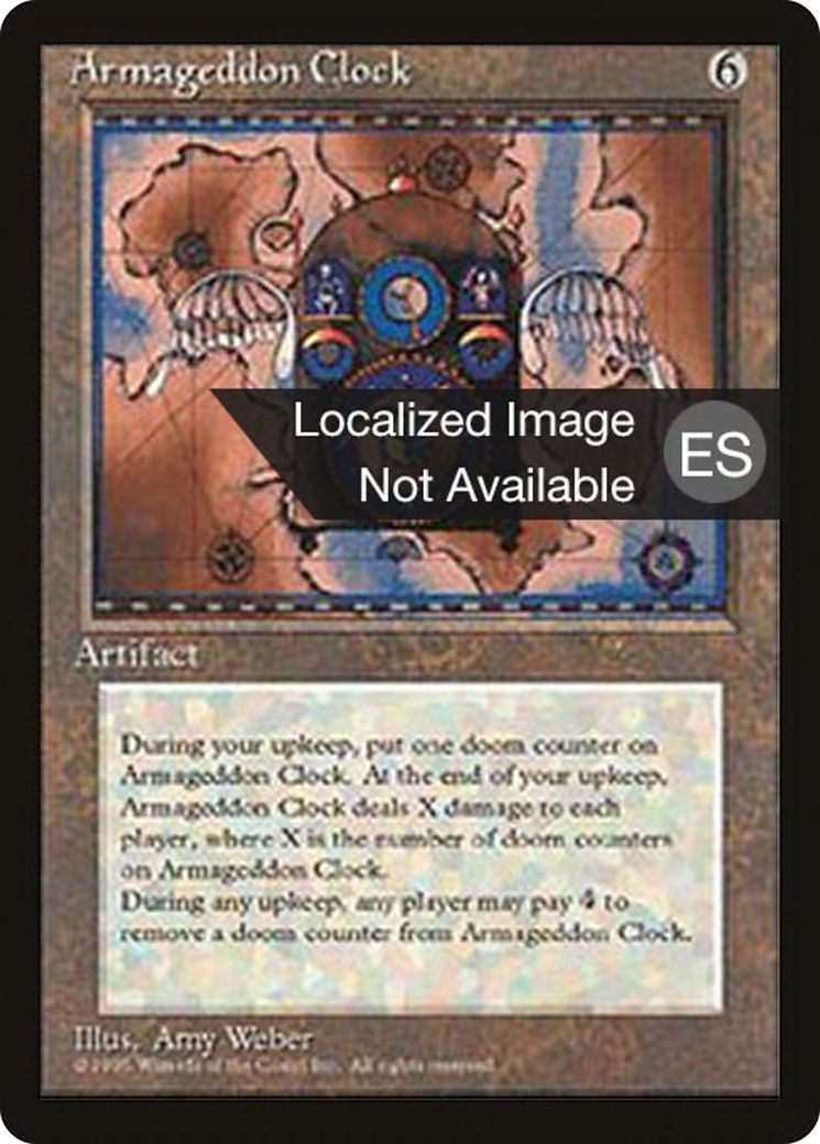 Armageddon Clock [Fourth Edition (Foreign Black Border)] - Trinity Hobby