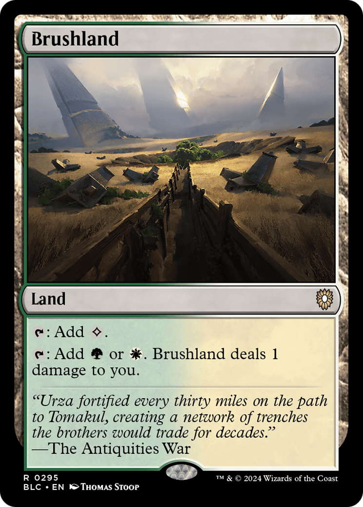 Brushland [Bloomburrow Commander] - Trinity Hobby