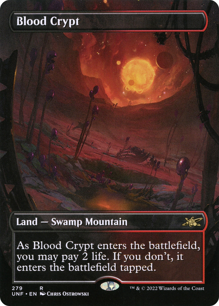 Blood Crypt (Borderless) [Unfinity] - Trinity Hobby