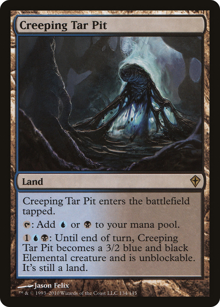 Creeping Tar Pit [Worldwake] - Trinity Hobby