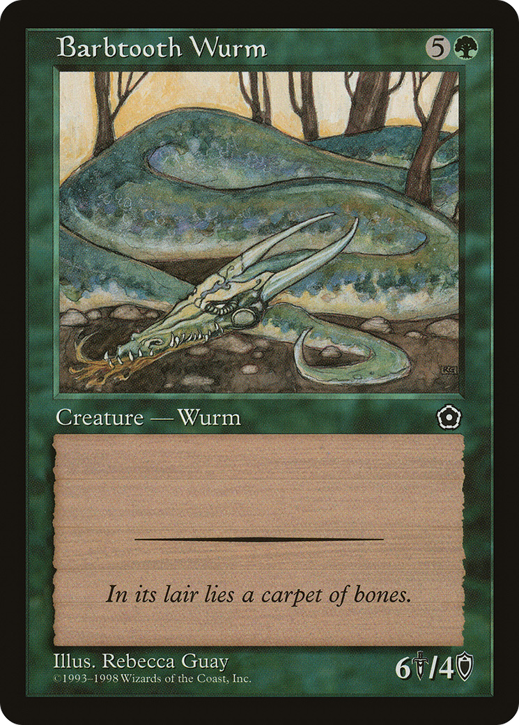 Barbtooth Wurm [Portal Second Age] - Trinity Hobby