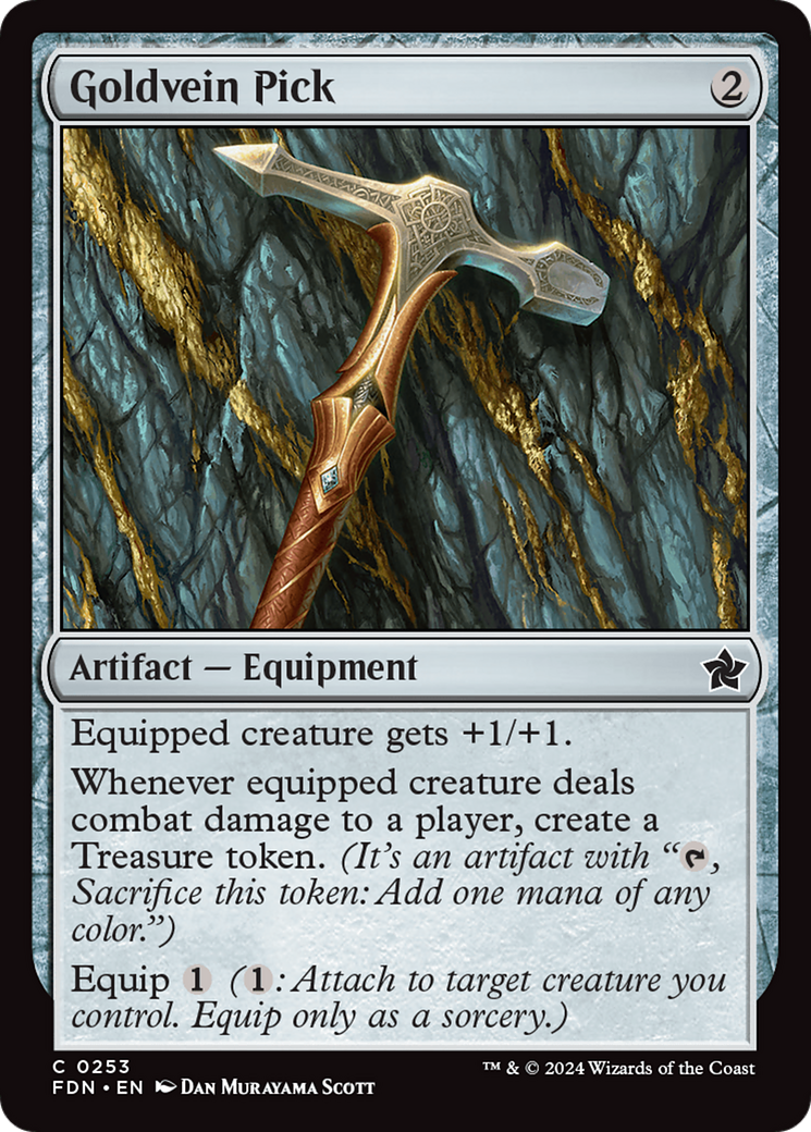 Goldvein Pick [Foundations] - Trinity Hobby