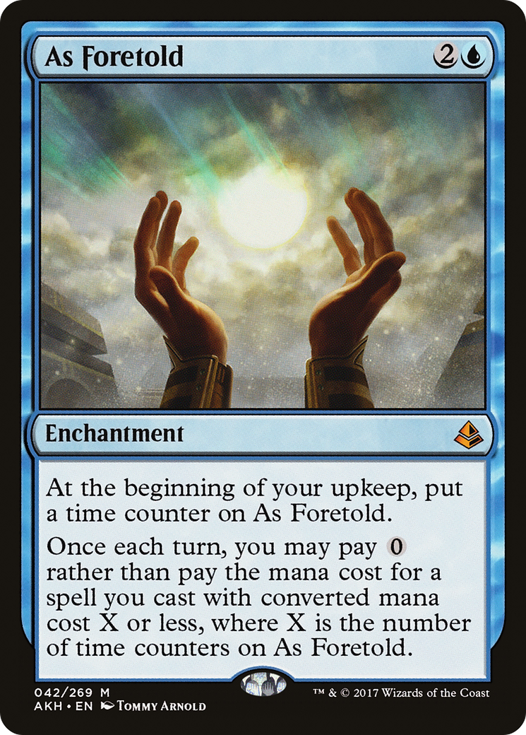 As Foretold [Amonkhet] - Trinity Hobby