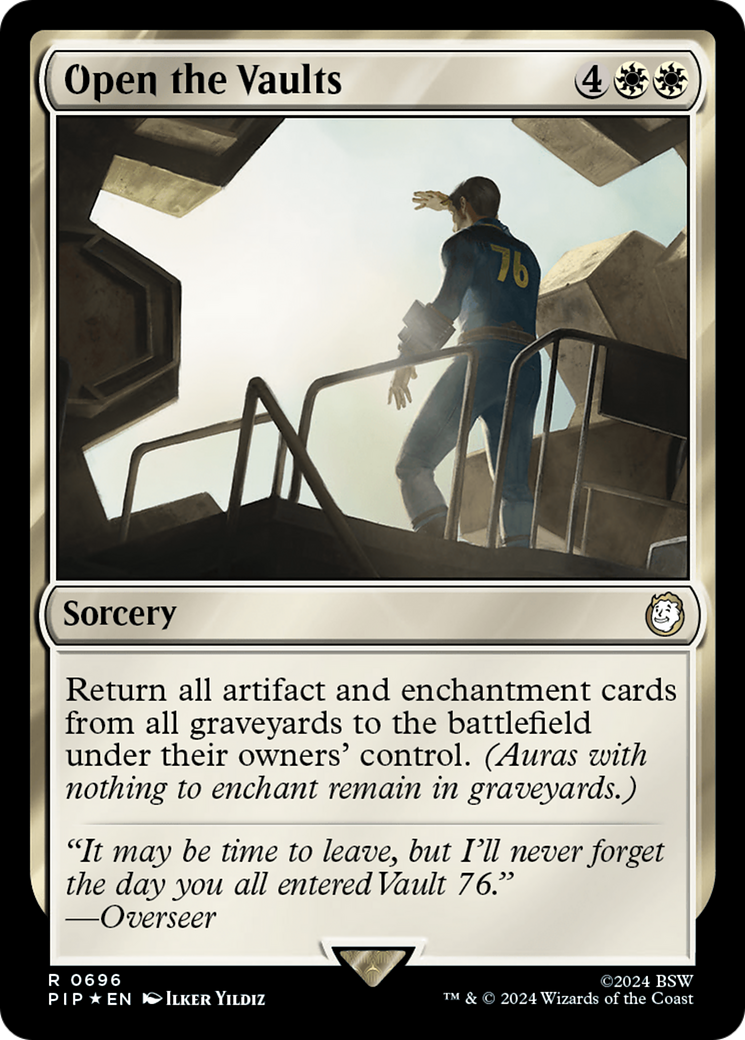 Open the Vaults (Surge Foil) [Fallout] - Trinity Hobby