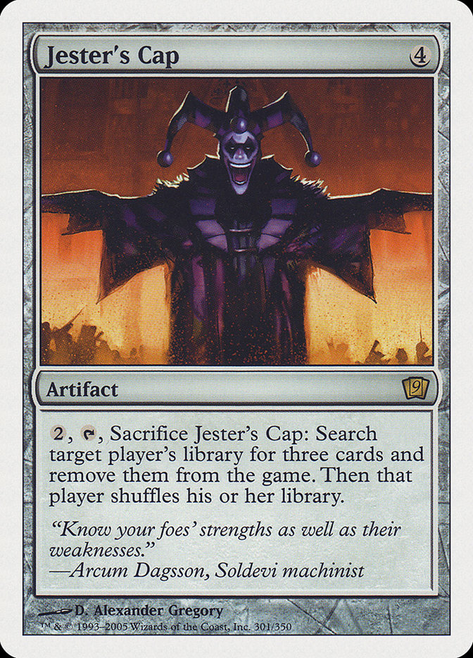 Jester's Cap (9th Edition) [Oversize Cards] - Trinity Hobby