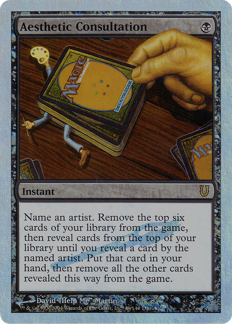 Aesthetic Consultation (Alternate Foil) [Unhinged] - Trinity Hobby