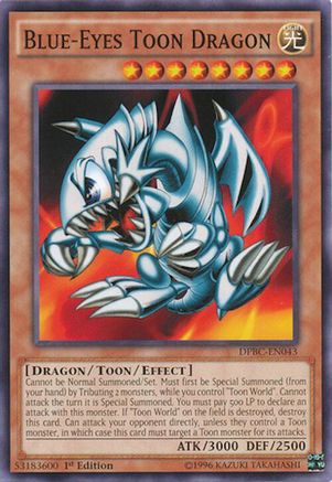 Blue-Eyes Toon Dragon [DPBC-EN043] Common - Trinity Hobby