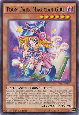 Toon Dark Magician Girl [DPBC-EN044] Common - Trinity Hobby
