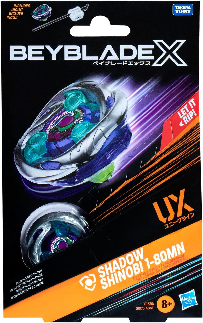 Beyblade X Shadow Shinobi UX 1-80MN Starter Pack Set