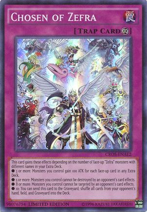 Chosen of Zefra [CROS-ENAE2] Super Rare - Trinity Hobby