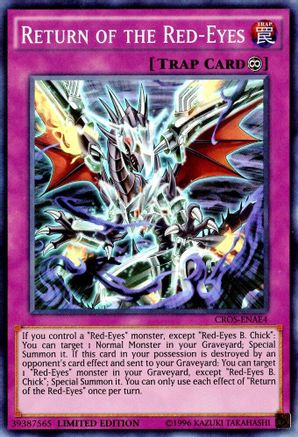 Return of the Red-Eyes [CROS-ENAE4] Super Rare - Trinity Hobby