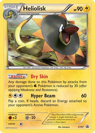 Heliolisk (XY47) [XY: Black Star Promos] - Trinity Hobby