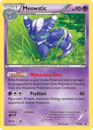 Meowstic (XY48) [XY: Black Star Promos] - Trinity Hobby