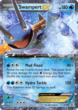 Swampert EX (XY55) [XY: Black Star Promos] - Trinity Hobby