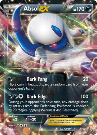 Absol EX (XY62) [XY: Black Star Promos] - Trinity Hobby