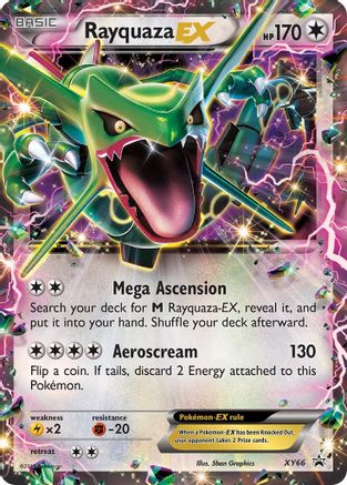 Rayquaza EX (XY66) [XY: Black Star Promos] - Trinity Hobby