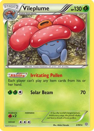 Vileplume (3/98) [XY: Ancient Origins] - Trinity Hobby