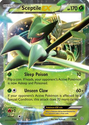 Sceptile EX (7/98) [XY: Ancient Origins] - Trinity Hobby