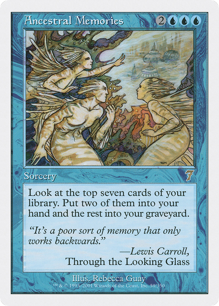 Ancestral Memories  (7ED-059) - [Seventh Edition] - Trinity Hobby