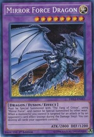Mirror Force Dragon [DRL2-EN005] Secret Rare - Trinity Hobby