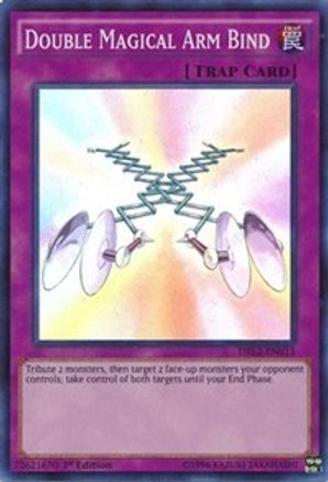 Double Magical Arm Bind [DRL2-EN015] Super Rare - Trinity Hobby
