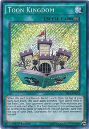 Toon Kingdom [DRL2-EN023] Secret Rare - Trinity Hobby