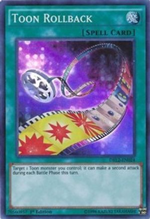 Toon Rollback [DRL2-EN024] Super Rare - Trinity Hobby