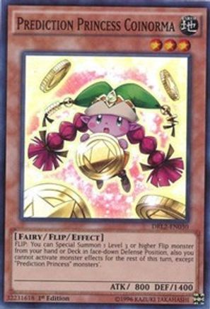 Prediction Princess Coinorma [DRL2-EN030] Super Rare - Trinity Hobby