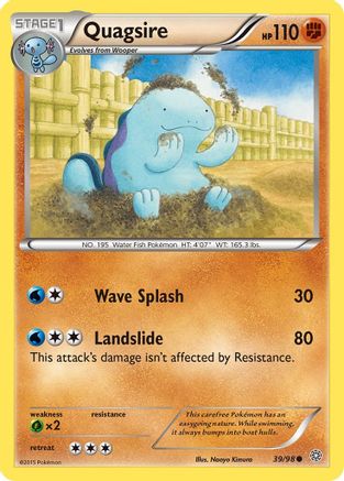 Quagsire (39/98) [XY: Ancient Origins] - Trinity Hobby