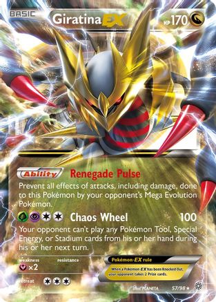 Giratina EX (57/98) [XY: Ancient Origins] - Trinity Hobby