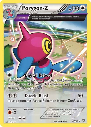 Porygon-Z (67/98) [XY: Ancient Origins] - Trinity Hobby
