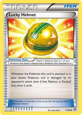 Lucky Helmet (77/98) [XY: Ancient Origins] - Trinity Hobby