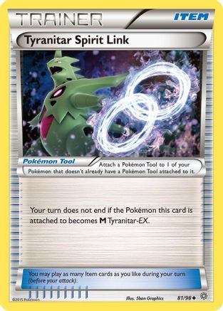 Tyranitar Spirit Link (81/98) [XY: Ancient Origins] - Trinity Hobby