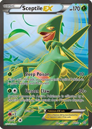 Sceptile EX (84/98) [XY: Ancient Origins] - Trinity Hobby