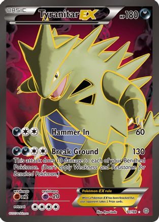 Tyranitar EX (91/98) [XY: Ancient Origins] - Trinity Hobby
