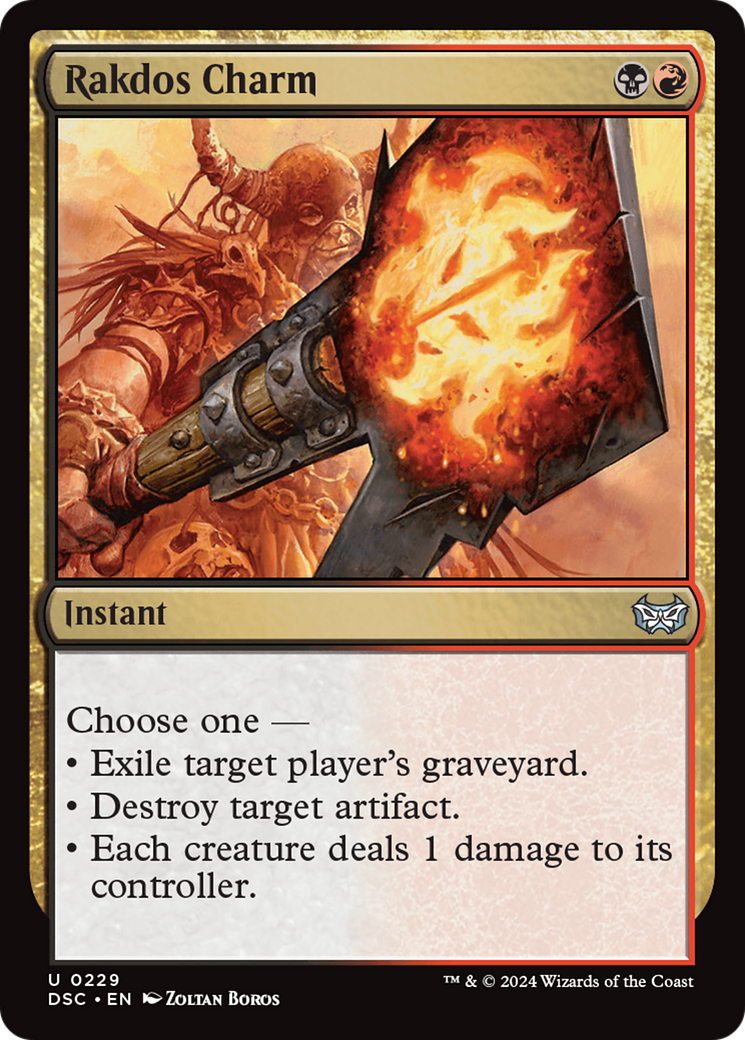 Rakdos Charm [Duskmourn: House of Horror Commander] - Trinity Hobby