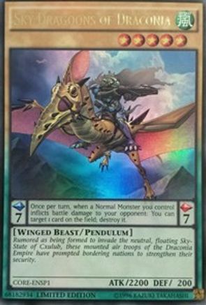 Sky Dragoons of Draconia [CORE-ENSP1] Ultra Rare - Trinity Hobby