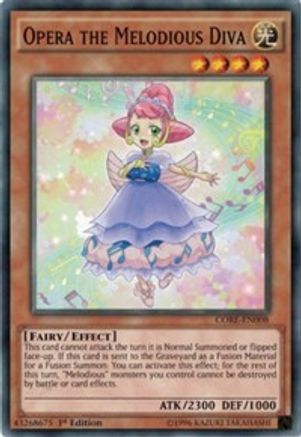 Opera the Melodious Diva [CORE-EN008] Common - Trinity Hobby