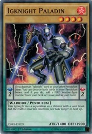Igknight Paladin [CORE-EN029] Common - Trinity Hobby