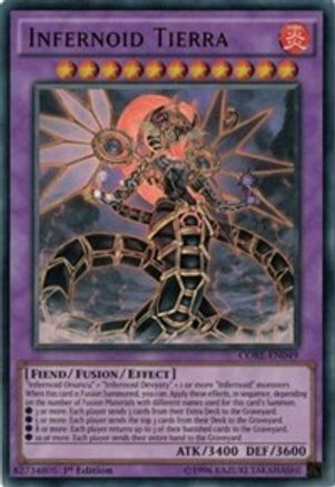 Infernoid Tierra [CORE-EN049] Ultra Rare - Trinity Hobby