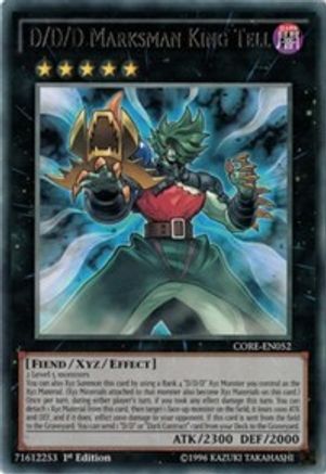 D/D/D Marksman King Tell [CORE-EN052] Rare - Trinity Hobby