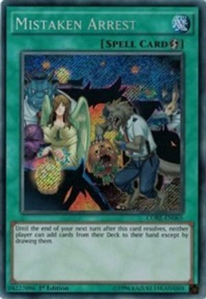 Mistaken Arrest [CORE-EN065] Secret Rare - Trinity Hobby