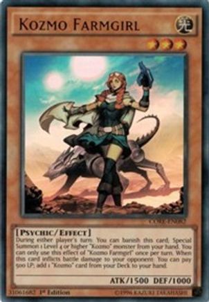 Kozmo Farmgirl [CORE-EN082] Ultra Rare - Trinity Hobby